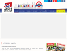 Tablet Screenshot of londonconnexion.com.br